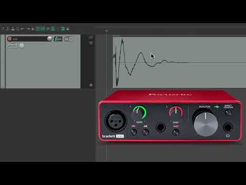 Adjusting Recording Latency (Loopback Test) in REAPER