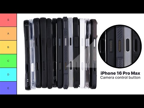 Every iPhone 16 Pro Max Case with Camera Control - A Tier List