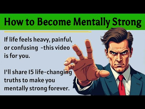 How to Become Mentally Strong || Graded Reader || Improve Your English Fluency ✅️