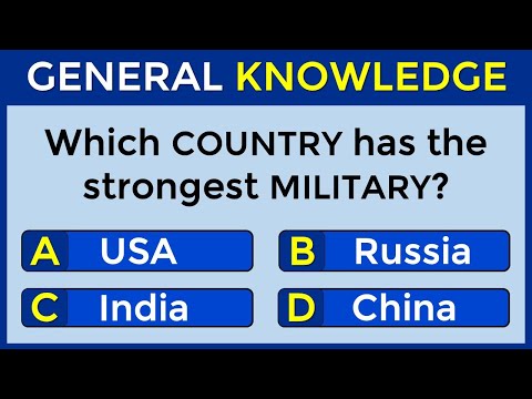 Are You Good At General Knowledge? | Take This 35-question Quiz To Find Out! #challenge 139