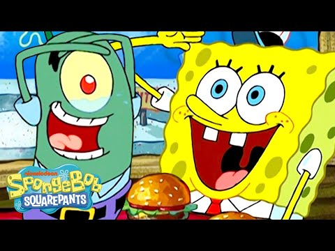 Plankton's Power Hour 👁️ | Best Episodes Ever | SpongeBob