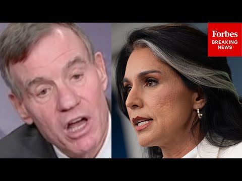 BREAKING: Warner Holds Brief Following Gabbard's Appearance At FBI Raid, Whistleblower Complaint