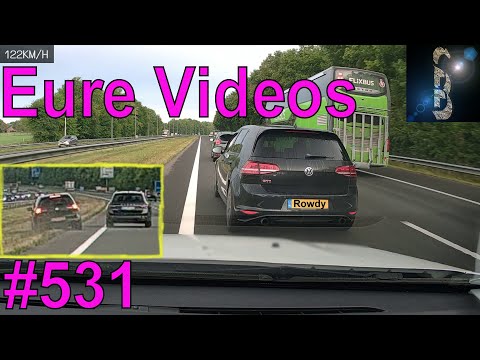 Eure Videos #531 - Eure Dashcamvideoeinsendungen #Dashcam