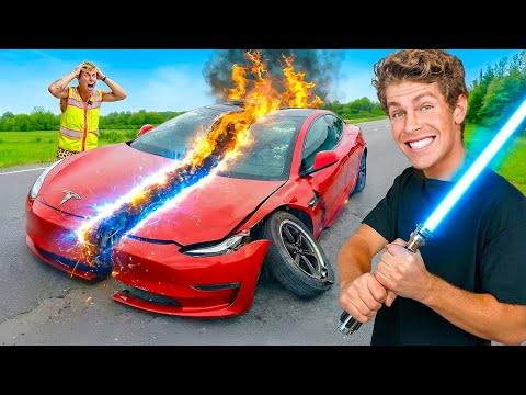 Destroying My Friend’s Car, Then Buying Him a New One!