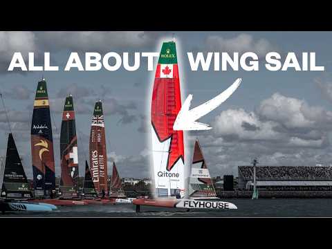THE MOST IN DEPTH WING SAIL VIDEO ON THE INTERNET - How the SailGP Wing REALLY Works?!