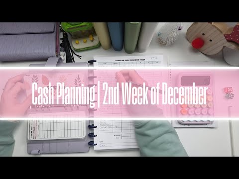 We Are Back At It | Cash Planning | $350 | Canadian Cash Stuffer 