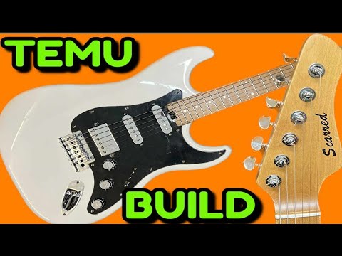 I BUILT A Guitar Using Parts From TEMU! It's Better Than My Fender!