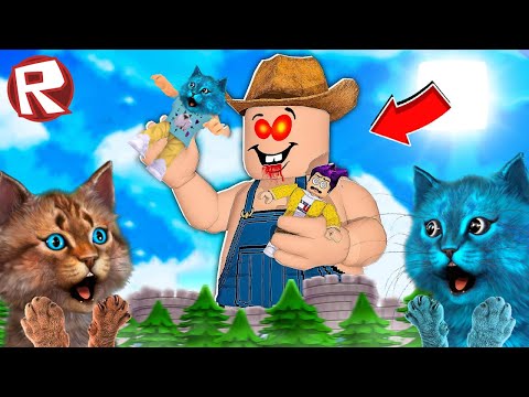 СТРАШНАЯ ИСТОРИЯ В РОБЛОКС (ROBLOX ATTACK ON ALBERT STORY) @весёлый-кот и @Kotenok-Like