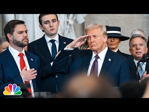 Donald Trump Inauguration 2025: FULL VIDEO (swearing-in ceremony, inaugural address, performances)
