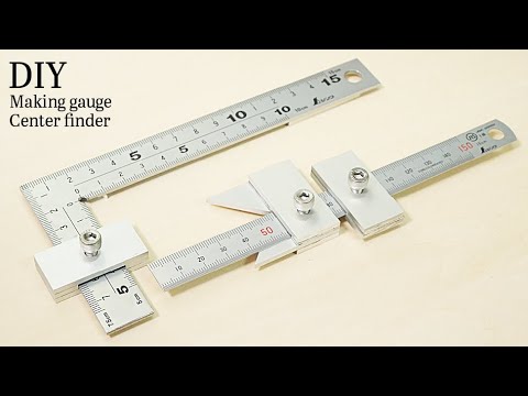 Marking gauge ,Center finder Making