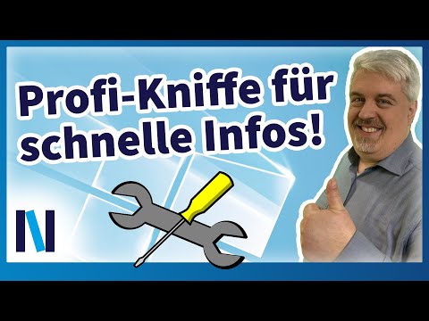 PC information? All settings at a glance? How God Mode & System Tools can help