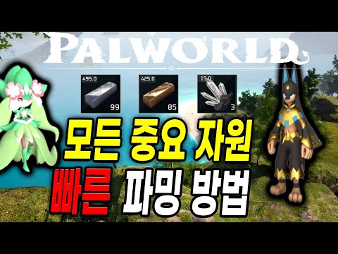 Fallworld - How to farm all resources efficiently in the mid and late game!