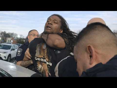 Police Finally Put Tough Guy in His Place