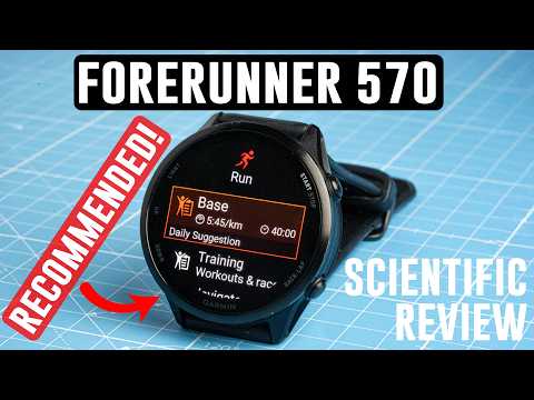 Garmin Forerunner 570 - Scientific Review (The Garmin I Would Get!)