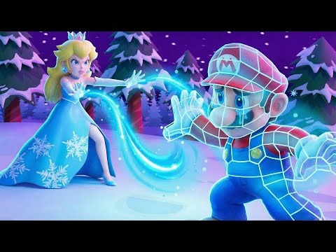 ¡La Princesa Peach se convierte en Congelado! ¿Qué está pasando? | Súper Mario Bros La Película