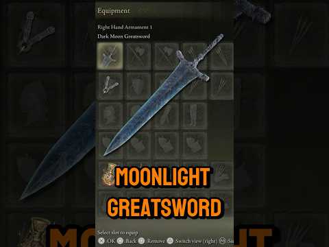 MOST FAMOUS WEAPON IN SOULS.  #eldenring #gaming #eldenringgameplay