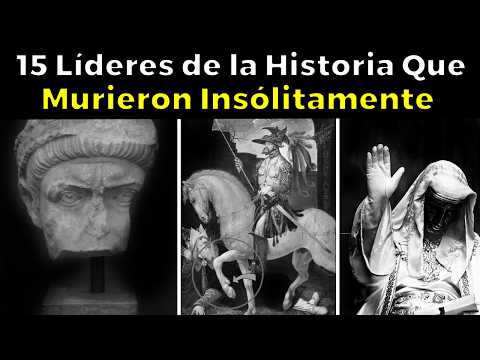 15 Líderes de la Historia Antigua Que Murieron Insólitamente
