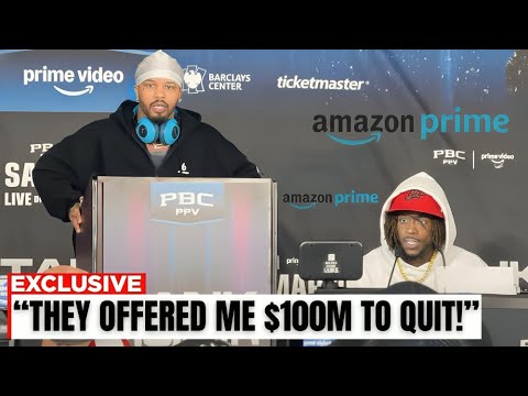 JUST NOW: Gervonta Davis STUNS Keyshawn Davis at HEATED Press Conference!