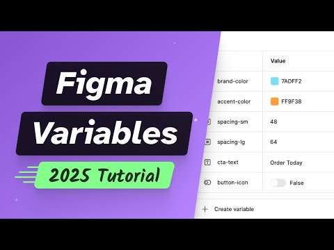 Figma Variables for Beginners – Complete Tutorial (2025)