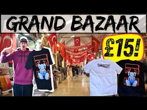 Exploring Istanbul's Grand Bazaar: (Kapalıçarşı) Turkey Travel Vlog