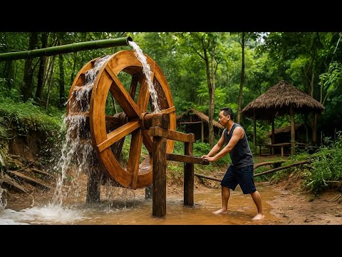 👉 How I Turned Flowing Water into Power | by @PrimitiveSkillsnet