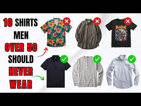 10 Shirts Men Over 50 Wear That Scream “Out of Touch” (And What to Wear Instead)
