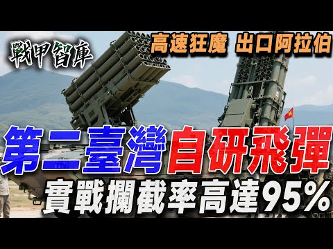 高速狂魔！4馬赫射速看似平凡，卻在實戰中攔截率高達95%，號稱“第二灣”的它，自主研發新一代防空利器，一度成為第三世界爭搶的香餑餑！#台灣 #飛彈#自研