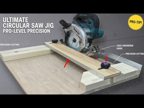 木工　丸鋸スライド治具　シンプルで最も優秀なアイデア