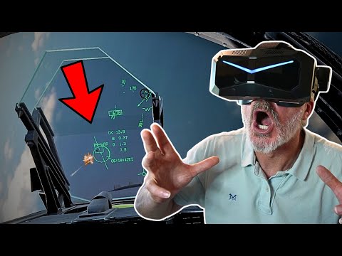 Real Fighter Pilot Dogfights MiG in INSANE VR | NEW Pimax Crystal Super