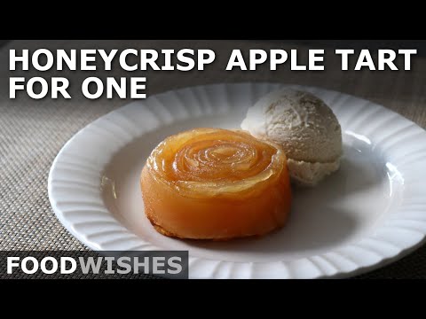 Honeycrisp Apple Tart for One - Easy No-Slice Tartlets - Food Wishes