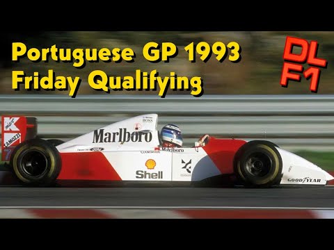 F1 Portugal 1993 - Friday Qualifying 🇵🇹 (Eurosport)