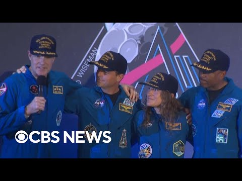 NASA astronaut jokes, “This is the furthest I’ve been away from Reid in a long time”