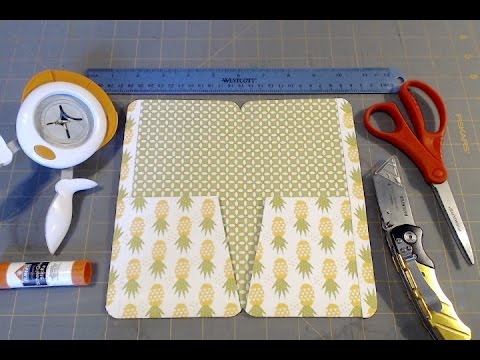 DIY Tutorial for My Favorite Traveler's Notebook 2-Pocket Folder