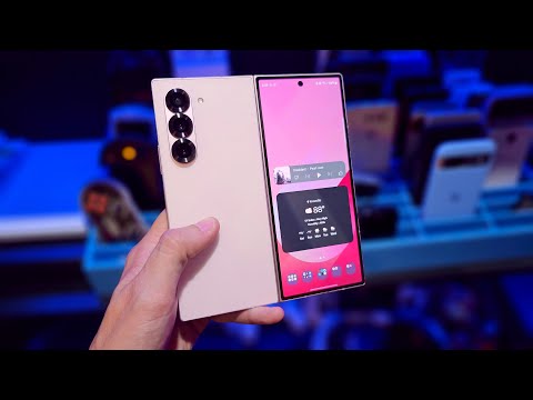 Galaxy Z Fold 6 Unboxing and First Impressions | It's The Pink One..
