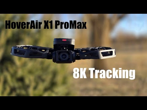 HoverAir X1 ProMax - Revolutionary 8K Self-Flying Tracking Camera Drone