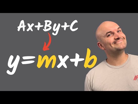 Standard Form to Slope Intercept Form