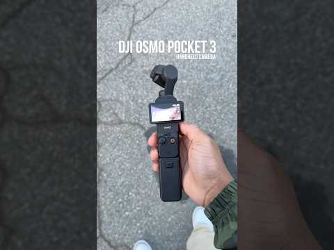 Best Vlogging Camera? DJI Osmo Pocket 3 - Built-In Gimbal, & Tracking #DJIPocket3 #OsmoPocket3