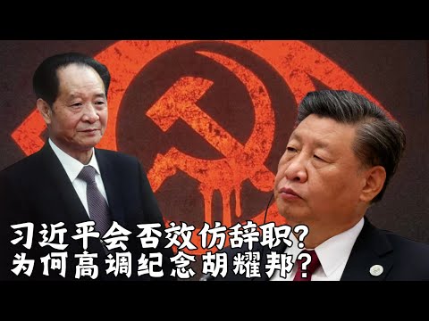 习近平会否效仿辞去总书记？为何高调纪念被逼宫下台的胡耀邦？