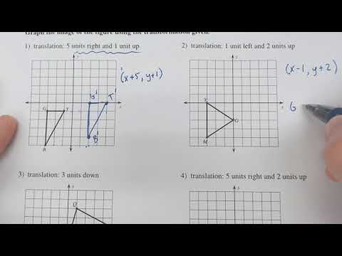 Translating Shapes in Geometry