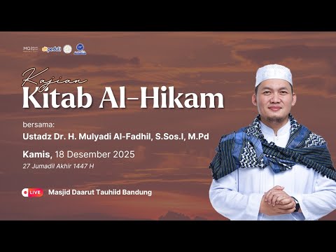 🛑 LIVE Kajian Kitab Al Hikam dari Masjid Daarut Tauhiid Bandung 18/12/2025