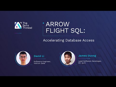 Arrow Flight SQL: Accelerating Database Access