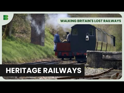 Exploring Wales' Forgotten Railways - Walking Britain's Lost Railways - Documentary