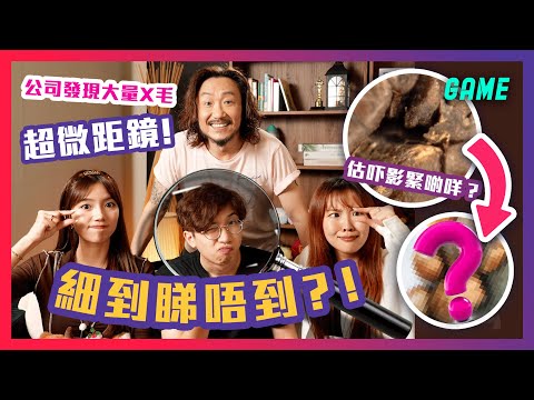 細到睇唔到⁉️超微距鏡發現公司大量🐶毛😱一齊嚟估吓影緊啲咩？🫥