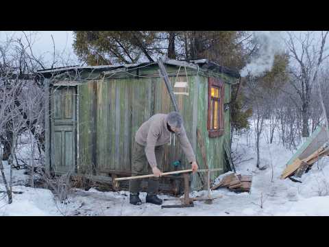 Restoring an Abandoned Cabin from Ruins to Cozy Wilderness Home | Start to Finish