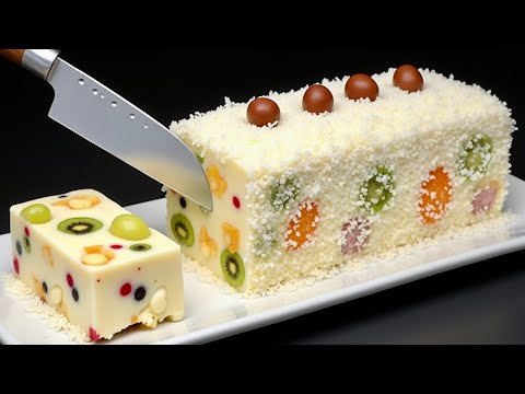 ❗Only Milk and Condensed Milk! A Wonderful Treat in 5 Minutes, No Oven, Flour or Gelatin!