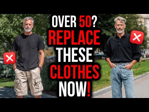 13 OUTDATED Clothing Items Men OVER 50 Should REPLACE Immediately!