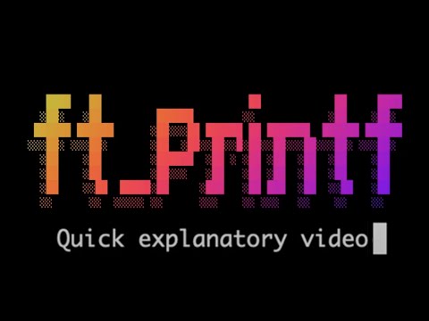 understanding ft_printf