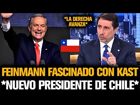 FEINMANN FASCINADO CON KAST COMO NUEVO PRESIDENTE DE CHILE
