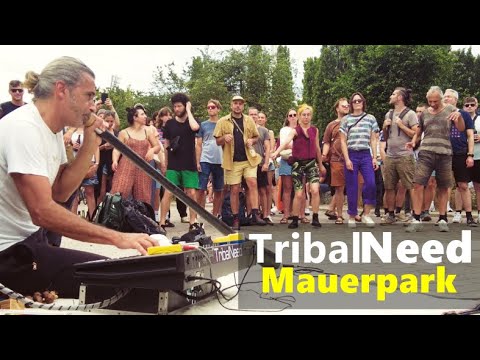 TribalNeed Gets the Crowd Dancing!! LIVE at BERLIN's MAUERPARK
