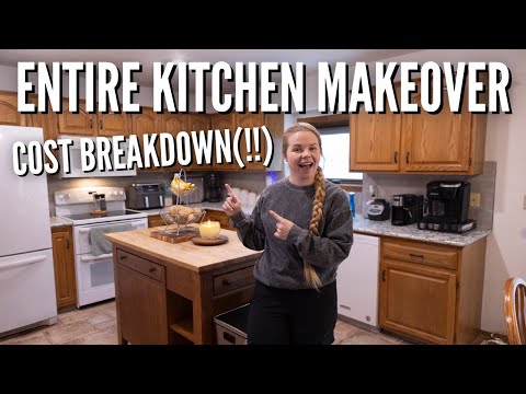 I Transformed My Kitchen for UNDER $2000